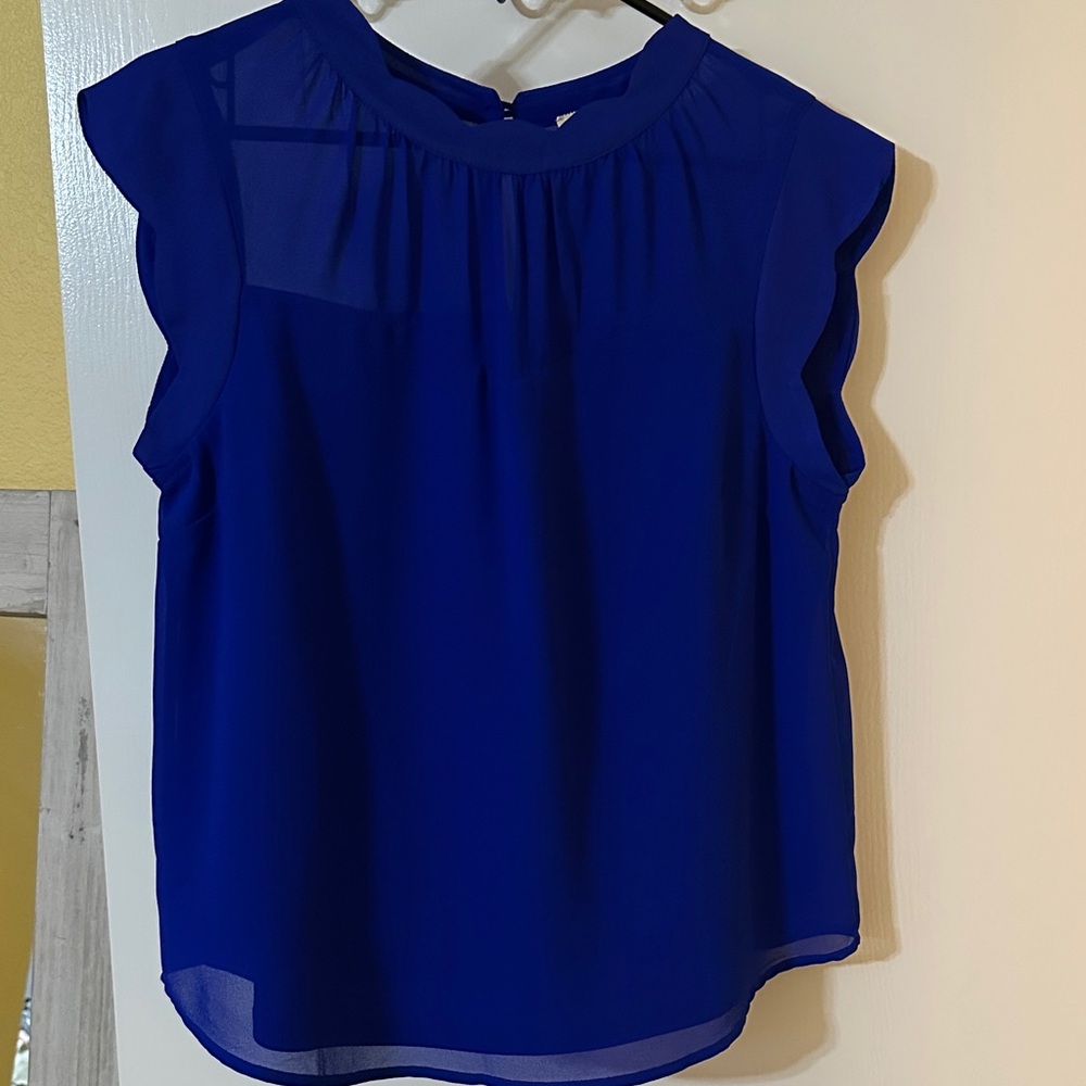 Monteau Royal Blue Women's Blouse